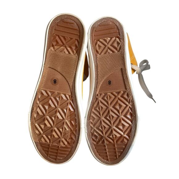 Beverly Hills Polo Club High Top Sneakers Men 8/Wmn 9.5 Yellow Canvas Unisex - Picture 7 of 7